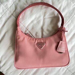 SOLD Prada Pink nylon re-edition 2000 bag LIMITED EDITION